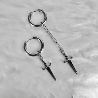 Asymmetrical Charm Earrings