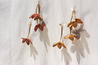 Asymmetrical Tiaré Earrings