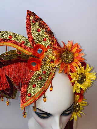 Flaming Flower Headdress