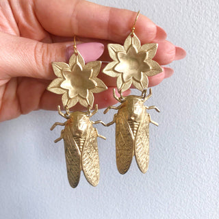 Cicada Earrings