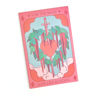 Love Lies Bleeding Tarot Seed Packet