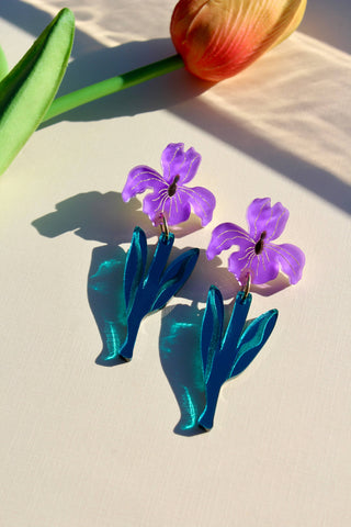 Iris Earrings