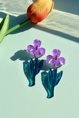 Iris Earrings