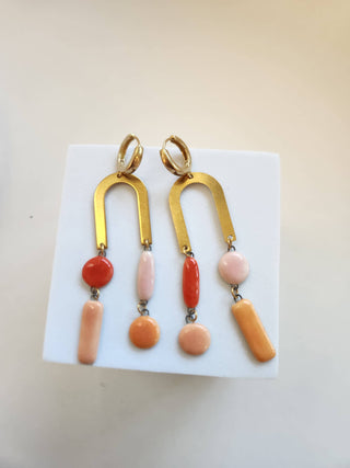 Art Deco Mobile Earrings