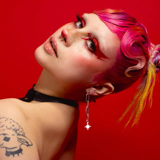 Catena Star + Link Earrings