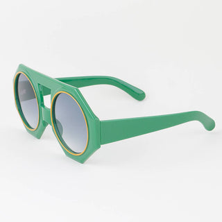 Retro Bright Geometric Mod Sunnies