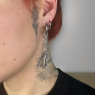 Asymmetrical Charm Earrings