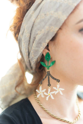 Jasmine Totem Earrings