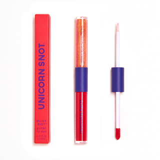 Quiet Riot Red-Clash Glitter Lip Duo Lip Paint