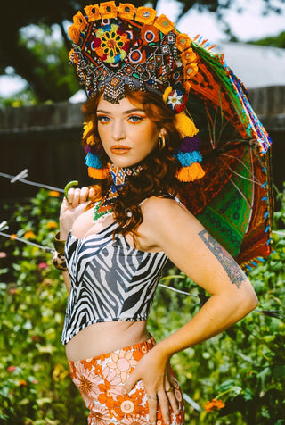 Cosmic Traveler High Crown Headdress