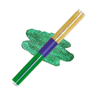 Quiet Riot Green-Aura Glitter Lip Duo Lip Paint