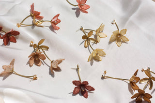 Asymmetrical Tiaré Earrings