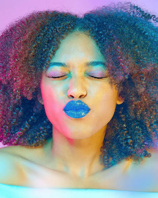 Quiet Riot Blue-Dream Glitter Lip Duo Lip Paint