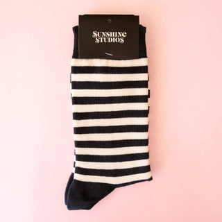 Striped Crew Socks