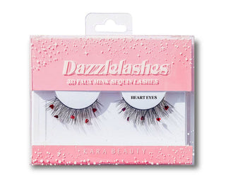 DAZZLELASHES 3D Faux Mink Sequin Festival Eyelashes