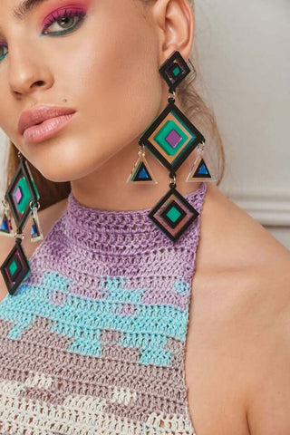 Geometric Mobile Earrings