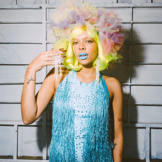 Streamer Tassel Chain Earrings