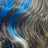 Black with ombre Blue HL (FR1B/ Bluesky)