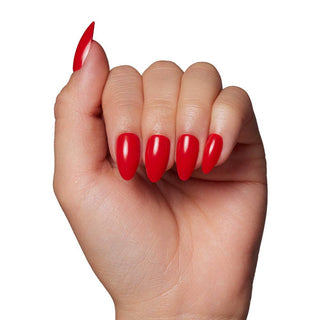 Fiery Red Press-On Nails