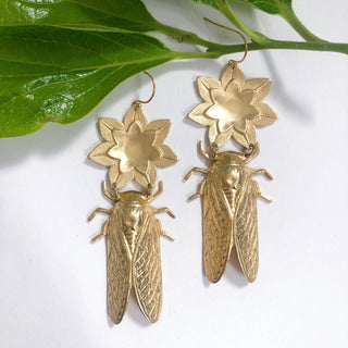 Cicada Earrings