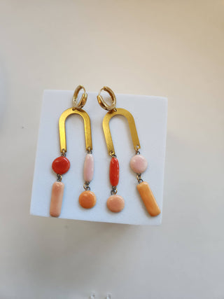 Art Deco Mobile Earrings