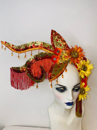 Flaming Flower Headdress