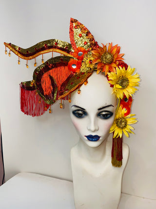 Flaming Flower Headdress