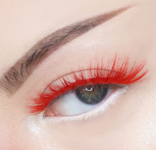 Colored FABULASHES 3D Faux Mink False Eyelashes