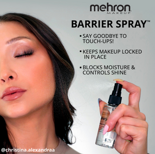 Mehron Barrier Spray Pump Bottle - 2 oz.