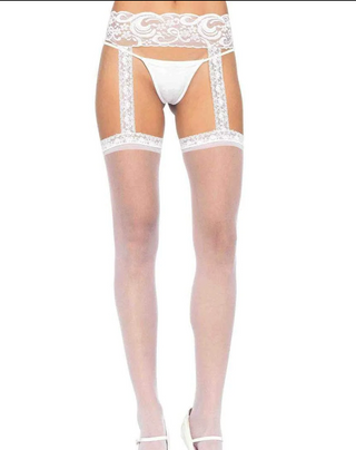 Thea Garter Belt Thigh High