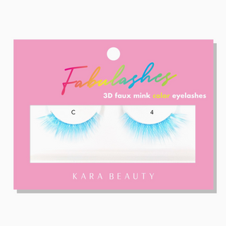 Colored FABULASHES 3D Faux Mink False Eyelashes