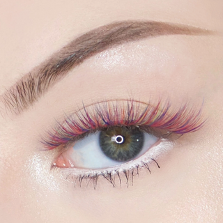 Colored FABULASHES 3D Faux Mink False Eyelashes