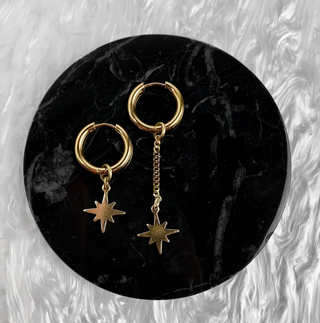 Asymmetrical Charm Earrings