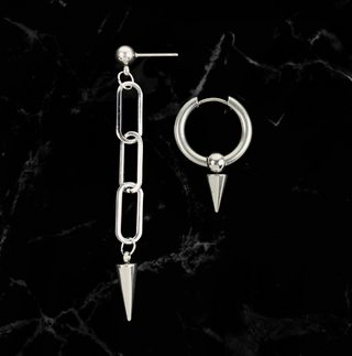 Asymmetrical Charm Earrings