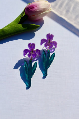 Iris Earrings
