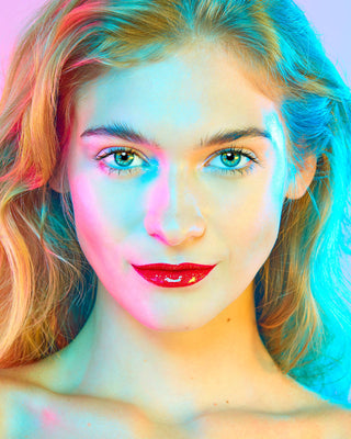 Quiet Riot Red-Clash Glitter Lip Duo Lip Paint