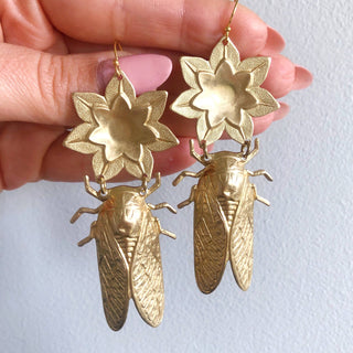 Cicada Earrings