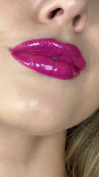 Quiet Riot Pink-Fusion Glitter Lip Duo Lip Paint