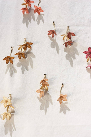 Asymmetrical Tiaré Earrings