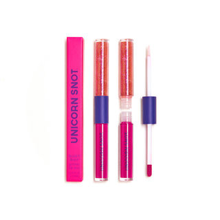 Quiet Riot Pink-Fusion Glitter Lip Duo Lip Paint