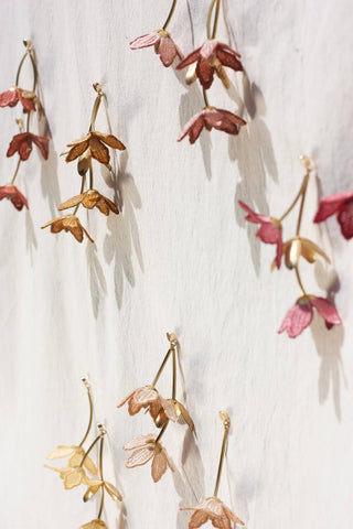 Asymmetrical Tiaré Earrings