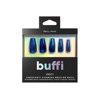 BUFFI PRESS-ON NAILS - HEAVY METAL