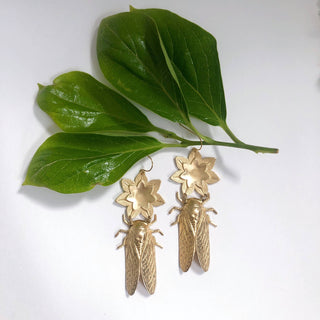 Cicada Earrings