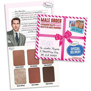 theBalm Male Order Eyeshadow Palettes