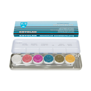 Kryolan Aquacolor Interferenz Palette