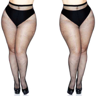 Fishnet Pantyhose with Backseam