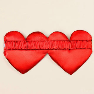 Silk Heart Eyes Sleep Mask