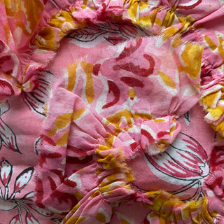 Whirling Turban Wired Headwrap w/ Ruffles