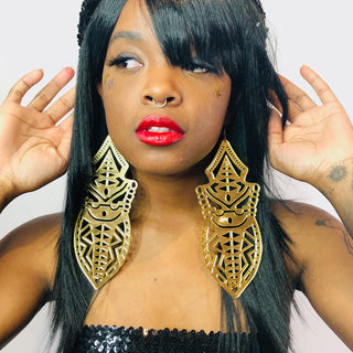 Acrylic Magic / Totem Earrings