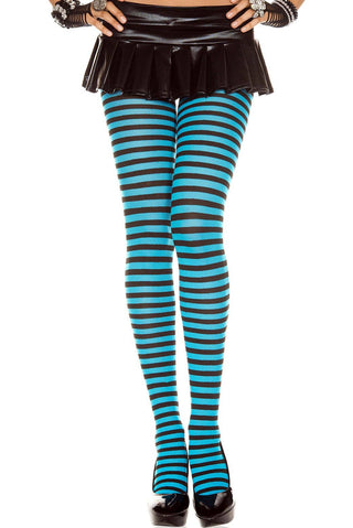 Music Legs Colorful Striped Tights